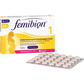 WICK Pharma Femibion 1 Kinderwunsch + Frühschwangerschaft Tabletten 60 St