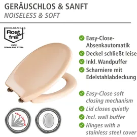 Wenko Premium WC-Sitz Ottana Beige