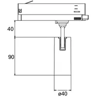 Brumberg LED-Schienenstrahler 230V 88694175DA