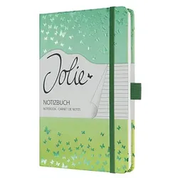 SIGEL Notizbuch JOLIE A5 liniert, grün Hardcover 174 Seiten