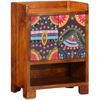 VidaXL Schuhschrank 55x35x75 cm Massivholz Akazie