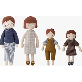 Bloomingville MINI Puppen Familie Webster 4 Teile