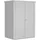 Biohort Terrassenschrank Romeo 132 x 87 x 181 cm Silber-metallic
