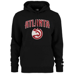 New Era Hoodie NBA Atlanta Hawks Team Logo schwarz S