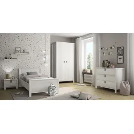 Gami Kinderbett Lugano 146 x 209 cm Eiche braun beige