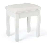 Mondeer Hocker Sitzhocker Gepolstert 0 x 0 x 0 cm Weiß