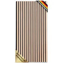 Karat Akustikpaneel Eiche hell 2 St. 118 x 60 x 2,1 cm
