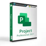 Microsoft Project Professional 2021 ESD DE Win