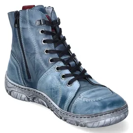 Krisbut Bequeme Stiefeletten Damen, blau, 38 EU