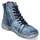 Krisbut Bequeme Stiefeletten Damen, blau, 38 EU