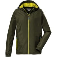 KILLTEC Herren Funktionsjacke mit Kapuze, packbar KOS 16 MN JCKT, dunkeloliv, 3XL, 38277-000