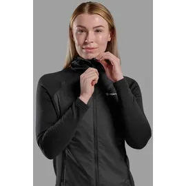 Montane Reißverschlusspullover schwarz Größe 40