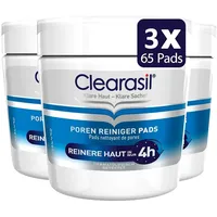Clearasil Poren Reiniger Pads 3 x 65 Stück
