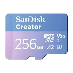 SanDisk Creator microSD-Karte 512GB UHS-I-Speicherkarte bis 190 MB/s