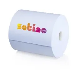 Satino Comfort Putzrolle, blau, 2-lagig, CR1-kompatibel, Blaue Papierputzrolle für die Aufnahme von Schmutz und Flüssigkeiten, 1 Karton = 1 Rolle à 1000 Blatt, Blattgröße: 36,5 x 35 cm