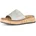 Pantolette Damen Gr 38 5 silber beige Schuhe Pantolette