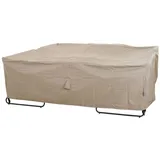 Siena Garden Abdeckung Lounge-Set Plus Kunststoff 235 x 235 x 70 cm Beige