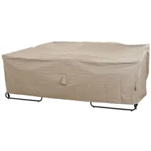 Siena Garden Abdeckung Lounge-Set Plus Kunststoff 235 x 235 x 70 cm Beige