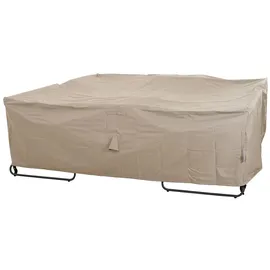 Siena Garden Abdeckung Lounge-Set Plus Kunststoff 235 x 235 x 70 cm Beige