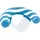 BESTWAY Bestway® Poolsitz mit Samtoberfläche 103 x 70 x 21,5 cm - Bunt