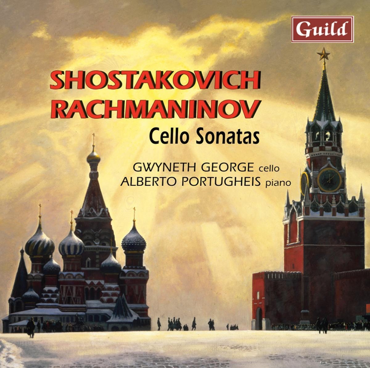 Rachmaninov Cellosonate - Gwyneth George  Alberto Portugheis. (CD)