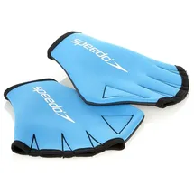 Speedo Trainings-Geräte Hilfen I Aqua Glove, blau/grau, L,