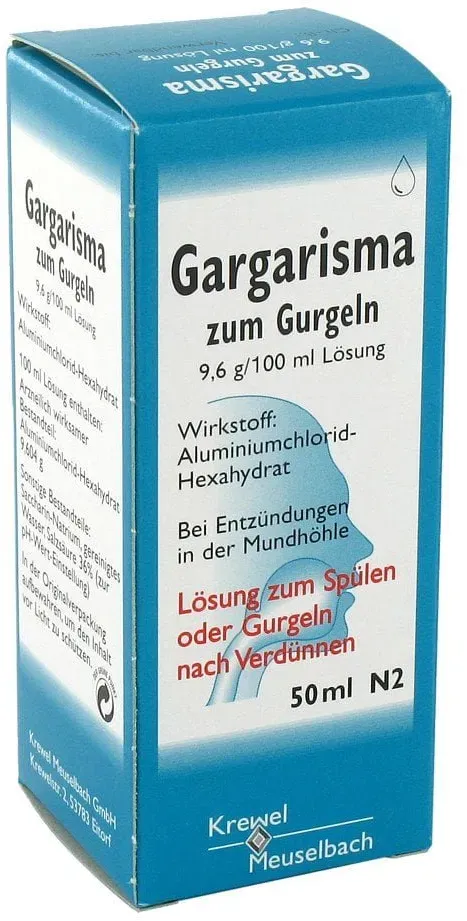 Gargarisma zum Gurgeln