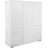 Möbel Boss Highboard 116 x 131 x 40 cm Weiß