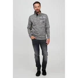 FQ1924 Troyer mit Print Grau XXL
