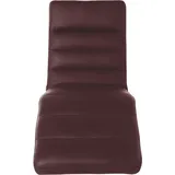 W.Schillig Relaxliege daily dreams Leder/Polyester 65 x 91 x 170 cm Braun mit Kissen