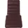 W.Schillig Relaxliege daily dreams Leder/Polyester 65 x 91 x 170 cm Braun mit Kissen