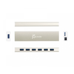 j5create USB Hub - USB-C 7-Port Hub