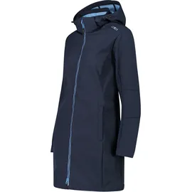 CMP - Woman Parka Zip Hood, B. Blue-Niagara, 52 - 52