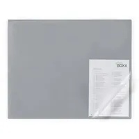 Durable Schreibtischunterlage Kunststoff grau