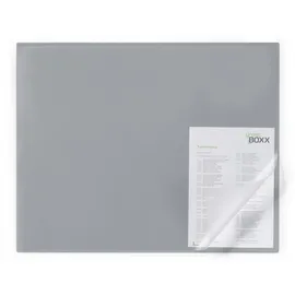 Durable Schreibtischunterlage Kunststoff grau