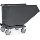 Fetra Fechtel Transportgeräte GmbH Muldenkipper Inh.600l L1458xB855xH1099mm grau o.Ablasshahn fetra