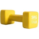 Pure2Improve Neoprenbeschichtete Hantel 5kg - Yellow - 5 kg
