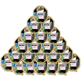 Sheba Paté Classics Katzenfutter mit Lachs 22 x 85 g