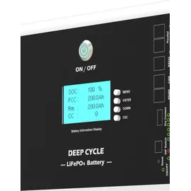 FM-SOLAR 10 kWh Speicher PV Akku Wandmontage 51.2V 200Ah LiFePO4 Lithium