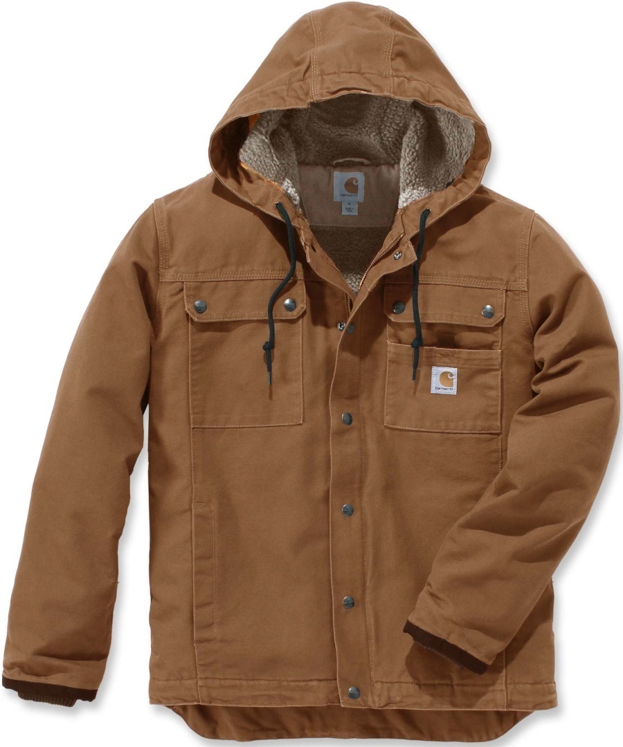 Carhartt Bartlett Jas, bruin, 2XL Voorman