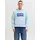 JACK & JONES Hoodie bedruckt celestial blau L