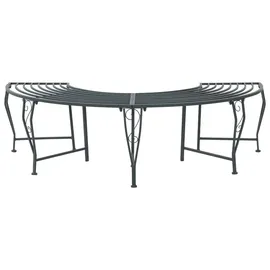 vidaXL Baumbank 160 x 80 x 44 cm Grau
