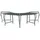 vidaXL Baumbank 160 x 80 x 44 cm Grau