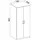 masseno Drehtürenschrank MALTESA 79,9 x 190,1 x 43,6 cm Grau