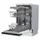 Amica EGSPV 584 900 Einbau-Geschirrspüler (vollintegrierbar, 450 mm breit)