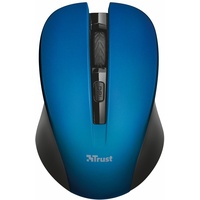 Trust Mydo Silent Click Wireless Mouse blau (21870)