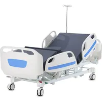 Vevor Premium 5-Funktionen-Krankenhausbett, vollelektrisches medizinisches Intensivbett mit Trendelenburg- und