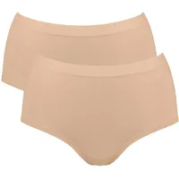 SLOGGI GO Sense High-Waist-Slip 2 St. Braun M