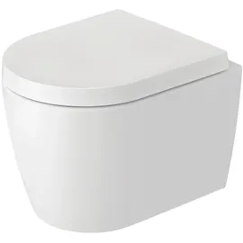 Duravit ME by Starck Wand-WC mit WC-Sitz Weiß seidenmatt