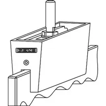 GEZE Glasklemmplatte EV1 b.140kg